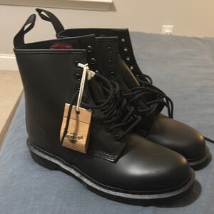 Dr. Martens Black Combat Boots Classic Style